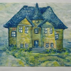 zauberhaus 1988 Aquarell