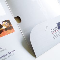 Imagemappe zum Heften, innen – Holger Clasen GmbH & Co. KG – Hamburg