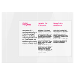 storyfeed – Corporate Design