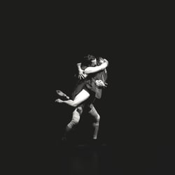 Tänzerinnen und Tänzer des Balletts Halle