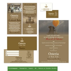 Osteria al Vecchio Torchio Printkampagne