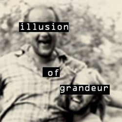 Flyer illusion of grandeur Vorderseite