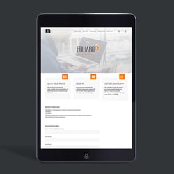 Edu Icon eingebunden in Website
