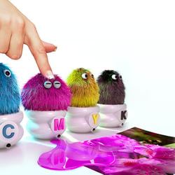 „Fuzzy Printing“ 3D CGI Artwork