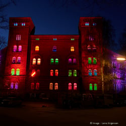Illumination Viktoria Kaserne Altona