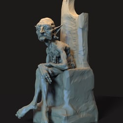 Elder Goblin Statue