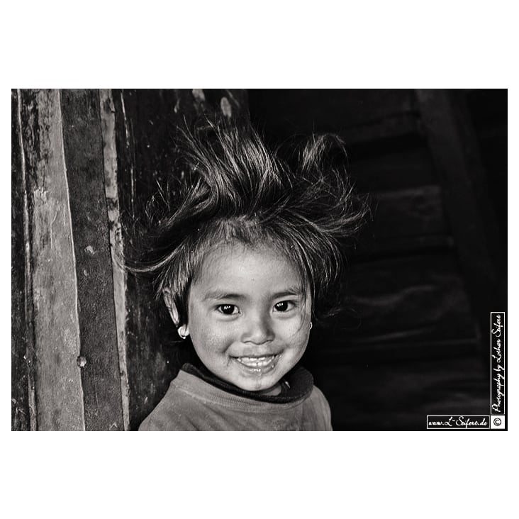 Junge aus Nepal