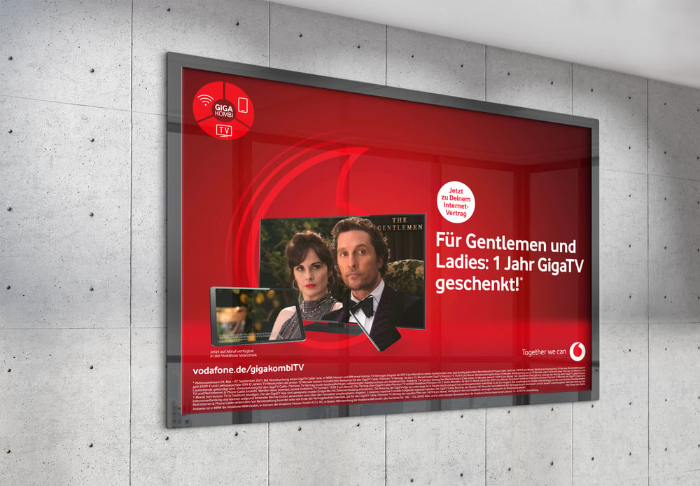 GigaTV Kampagne 2020