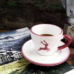 Tasse Gmundner Hirsch –  Erinnerungen an die Berge
