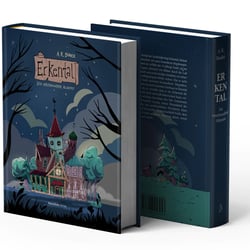 Buchillustration für den Roman Erkental
