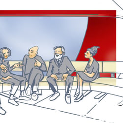 AIDS-Tagung-Sitzgruppe