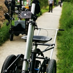 Steadicam Operator Kamera Dolly Setup 1
