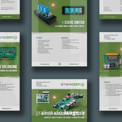 Stercom – Printwerbung
