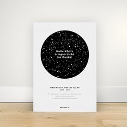 Letterpress DIN A5 Karte