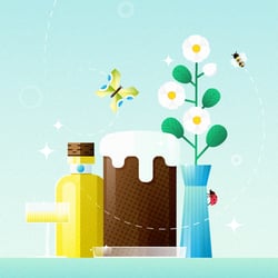 Poster Motif „Spring Fever“ // Vektor Illustration