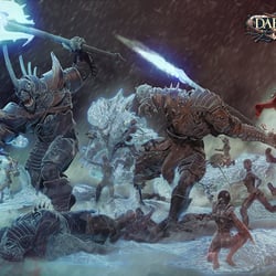 Illustration für das „Dark Age“ Tabletop Spiel von CMON