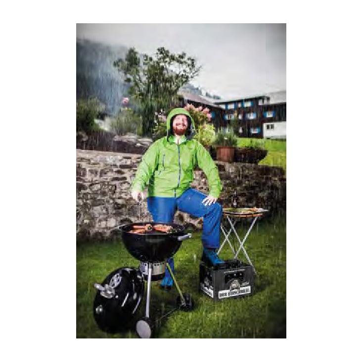 Regenfeste Kleidung