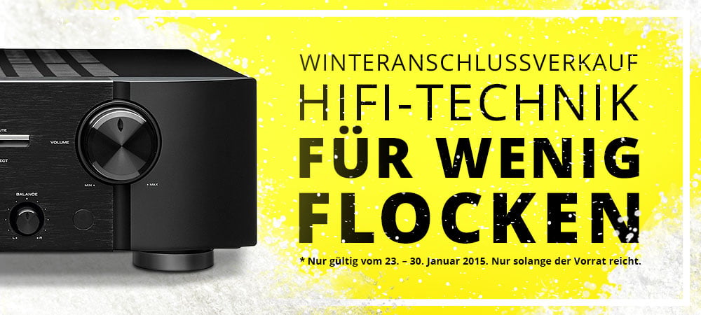 HiFi-Components – WinterAnschlussverkauf