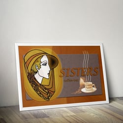 Poster für „Sisters coffe-bar“