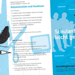 Broschüre: Schulanfang leicht gemacht