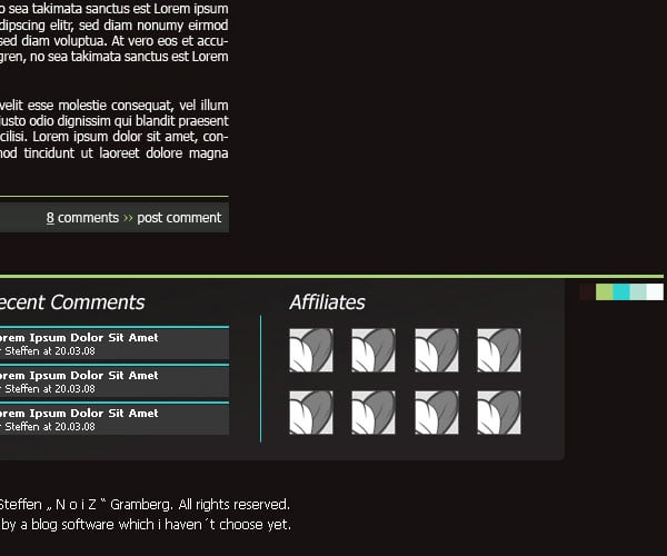 Detail Footer