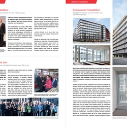 Innenseite Mitarbeiterzeitschrift