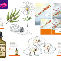 Verschiedene Illustrationen für Ratiopharm
