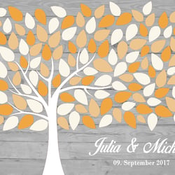 Gästebuch –  Holz Design, Wedding tree, Hochzeitsgeschenk