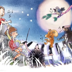Illustrationen aus dem Notenbuch