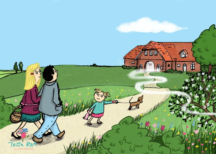 Seite von Promotion Kinderbuch von Schinken Nissen