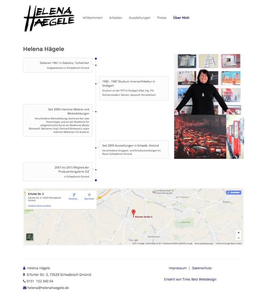 Screenshot Website