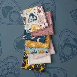 Halloween Collection Fabric Mockup