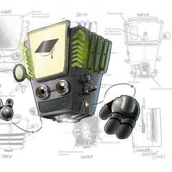 Character Design Game „Physikus“ (Reality Twist, 2012)