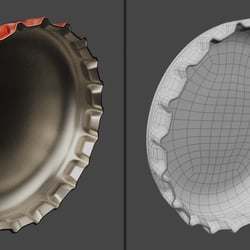 Cap – Shaded / Wireframe