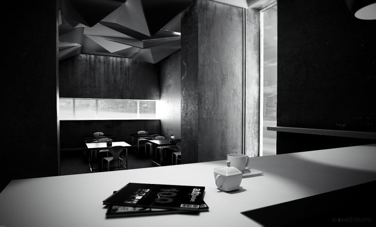 bar in black