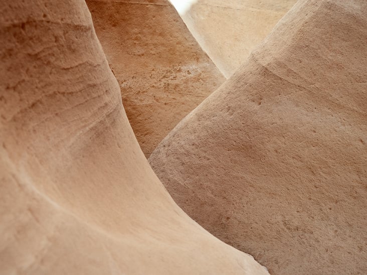 Canyon in Petra, Jordanien