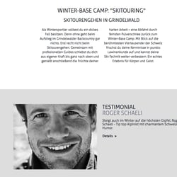 Salewa – Website (getvertical-Kampagne)