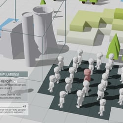 UI/UX design—HYPRIONS game (Building a new facility)