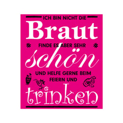 T-Shirt Motiv „JGA Braut Begleiterinnen“