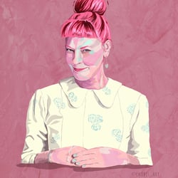 Portrait mit dem Lasso-Tool aus Photoshop