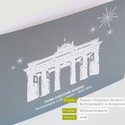 Thimm Christiani Heudorf – Weihnachtskarten