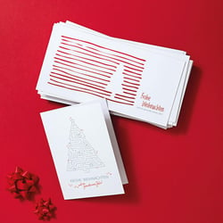 Geschäftliche Weihnachtskarten von Eco-Cards