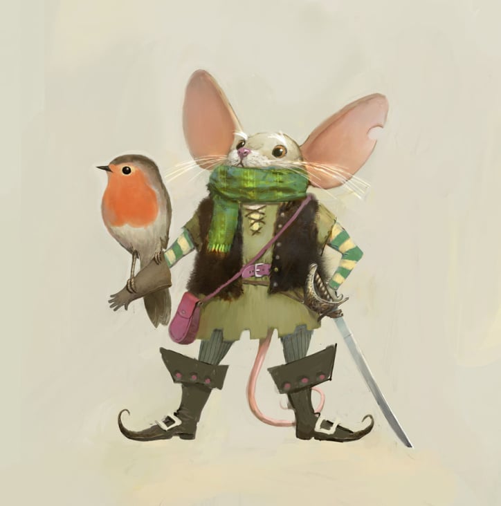 Mausketier Roquefort, Characterdesign