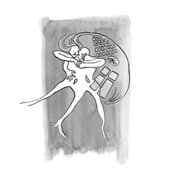 Empfindungen Leuchtendmatt Illustration