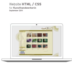 Webdesign & Onlineshopanbindung Kunsthandwerkerin