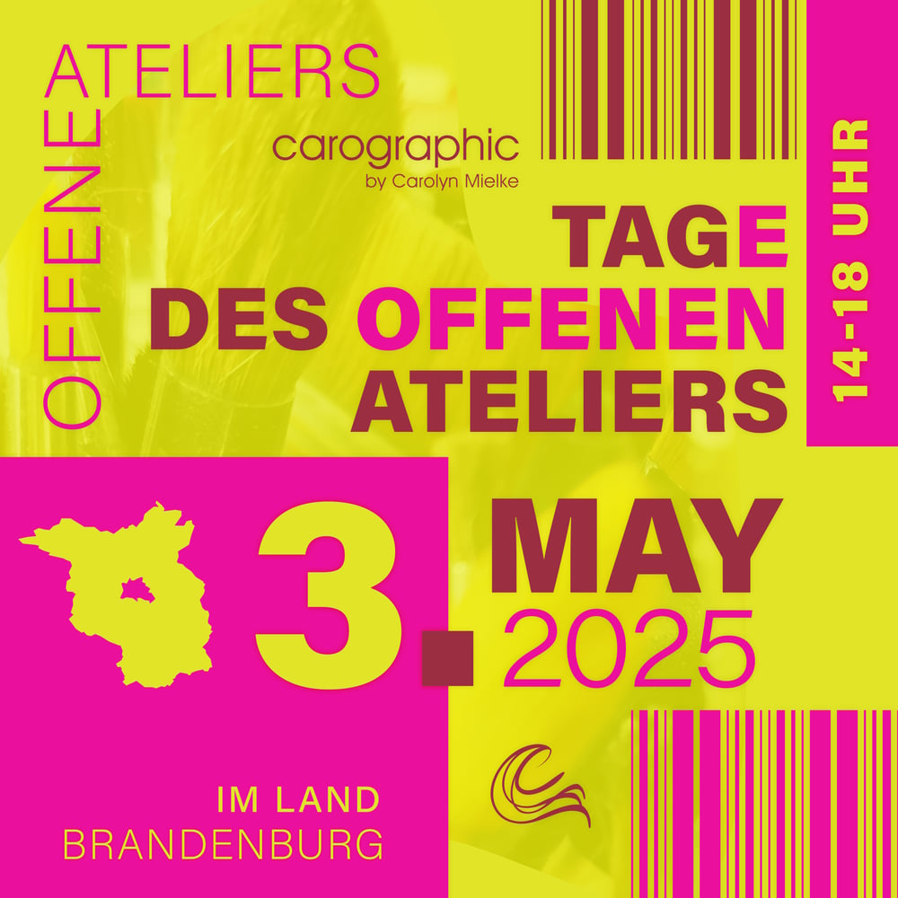 Tage des offenen Ateliers 2025 – carographic by Carolyn Mielke in Cottbus