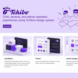 Tchibo Robusta: Startseite der Designsystem-Dokumentation