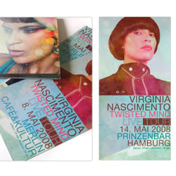 Virginia Nascimento „Twisted Mind“ Album_ Werbemittel