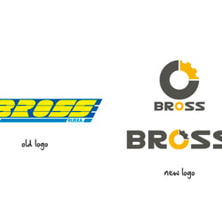 Changed corporate identity of family owned enterprise BROSS