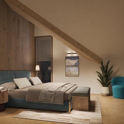 3D Visualisierung: Maya Häuser, Andermatt